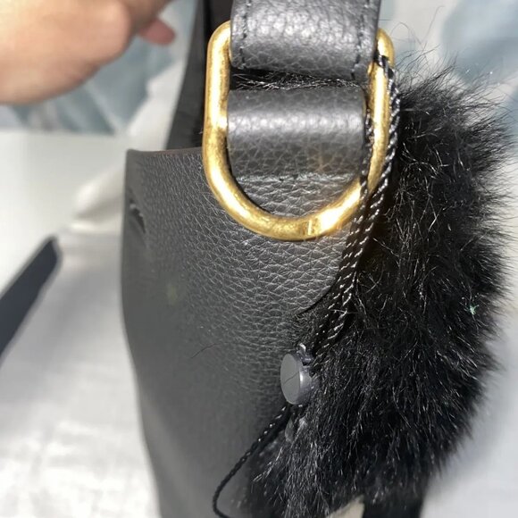 Anya Hindmarch Build A Bag Mini Leather with Fur, NWT - Picture 7 of 8